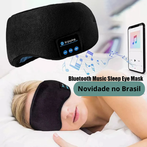 Máscara de olho Fone de ouvido sem fio Bluetooth Faixa de cabeça